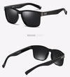 Polarised Sunglasses for Men Women Trendy Vintage Retro Fashion Square Sun Glasses
