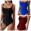 One Piece Bathing Suit for Women Tummy Control Swimsuit Slimming Vintage Swimwear